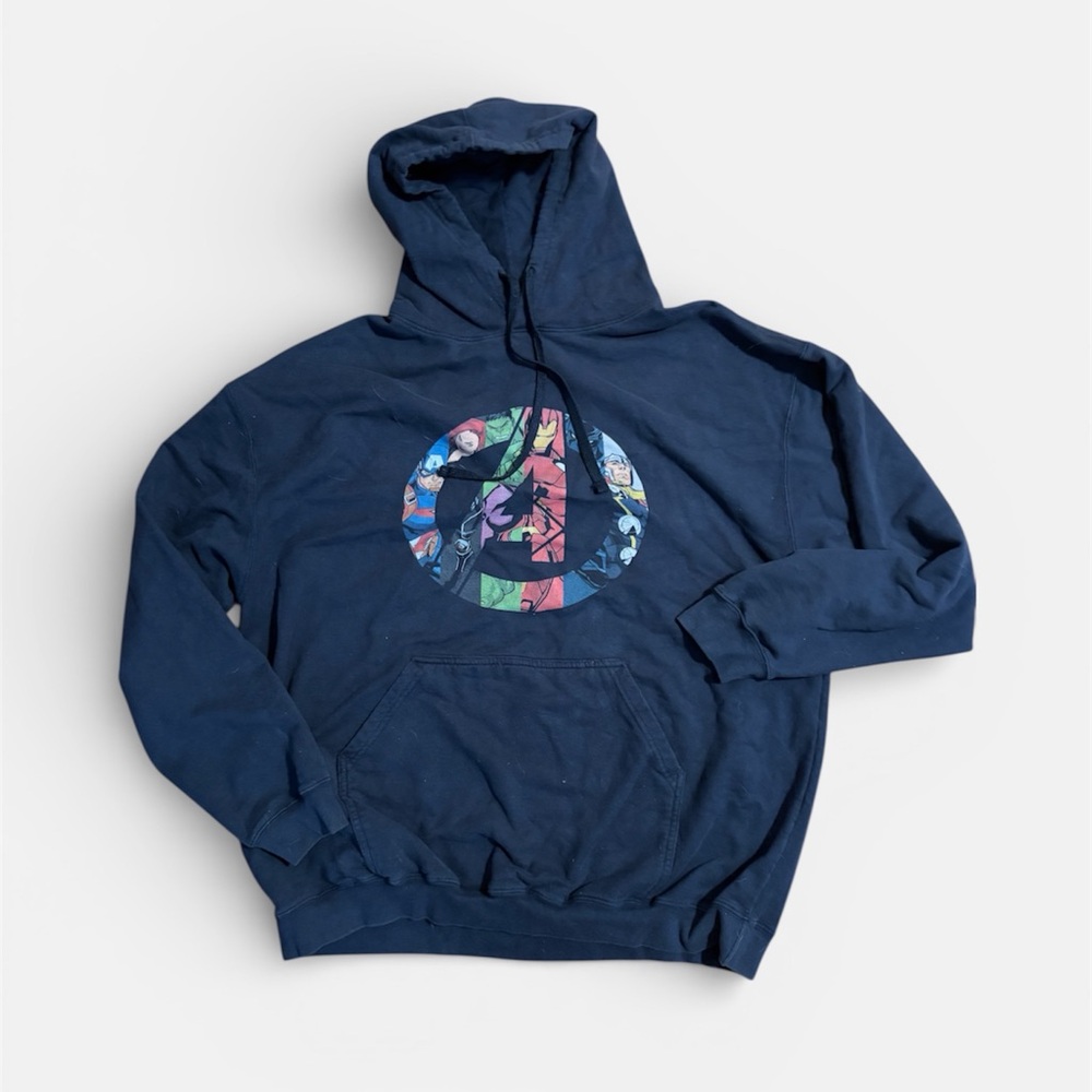 Navy Blue Avengers Hoodie